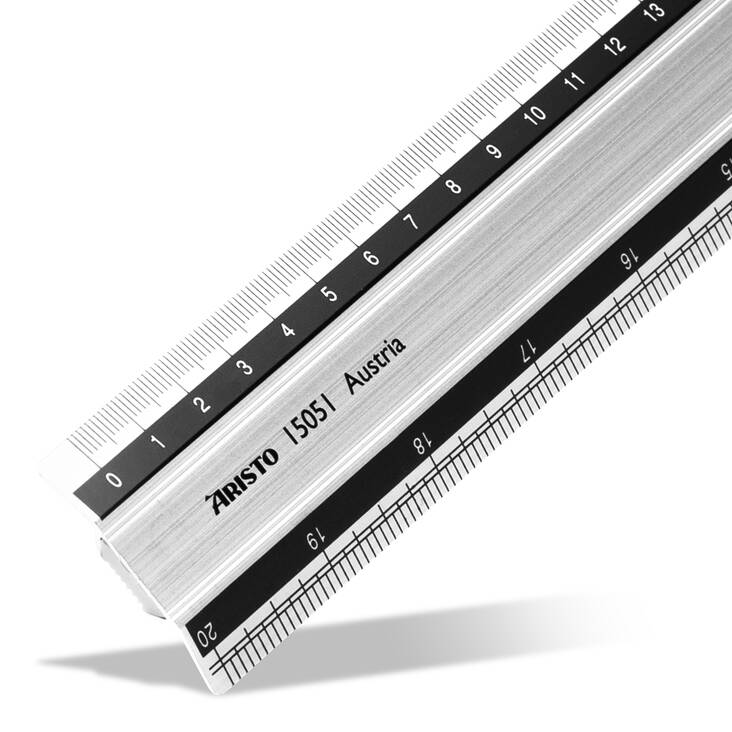 ALUMIINIVIIVAIN 50cm, AR15051 - Tarvikkeet piirtäjille ja taiteilijalle - 017405051 - 1