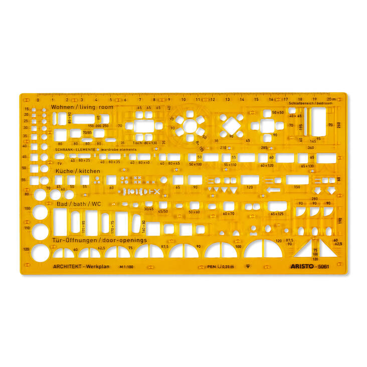 ARKITEKTURMODELL 1:100, AR5061 - Tillbehör för tecknare och konstnärer - 016315061 - 1