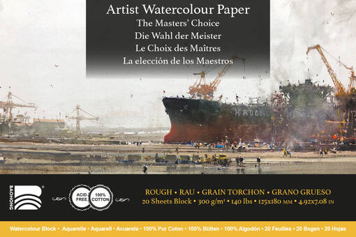 MASTERS' AKV.LEHTIÖ ROUGH 12x18 - Papper och block - 006520001 - 1