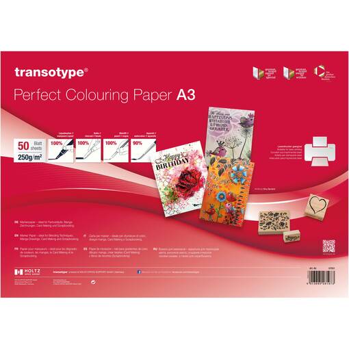 PERFECT COLOURING 250g 50xA3 - Copic tarvikkeet - 027001421 - 1