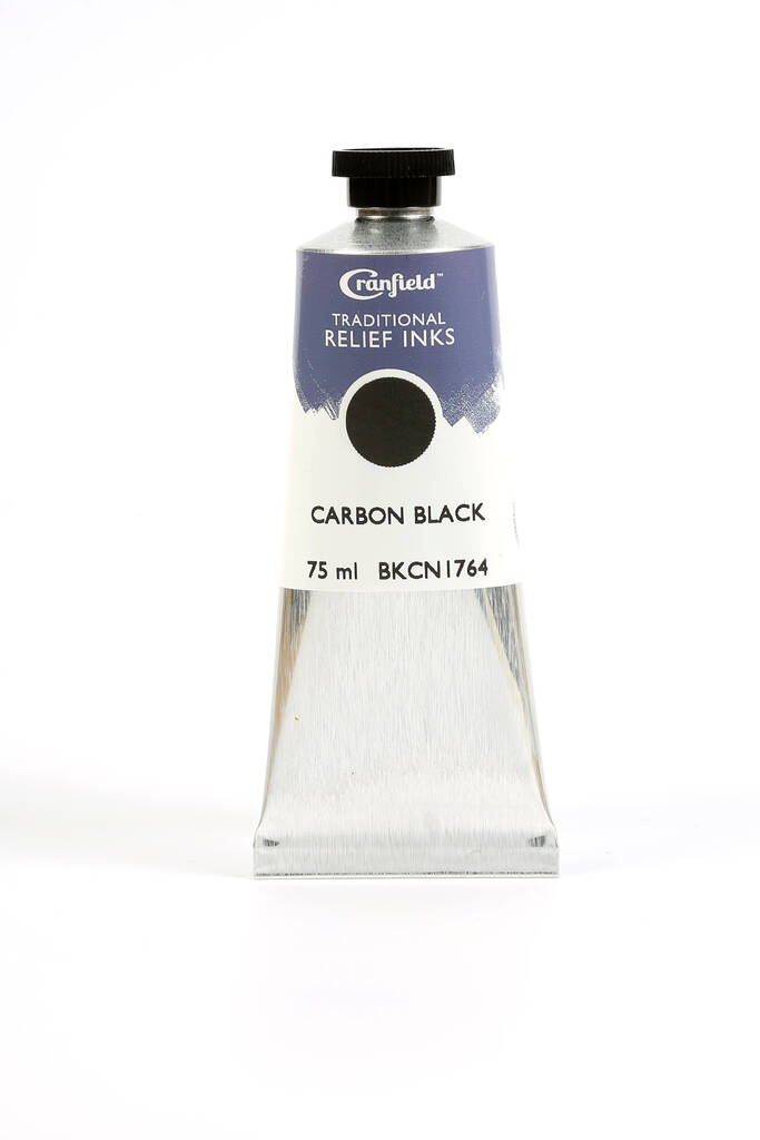 TRAD.RELIEF CARBON BLACK 75ml - Traditional relief / Kohopaino-värit - 009230001 - 1