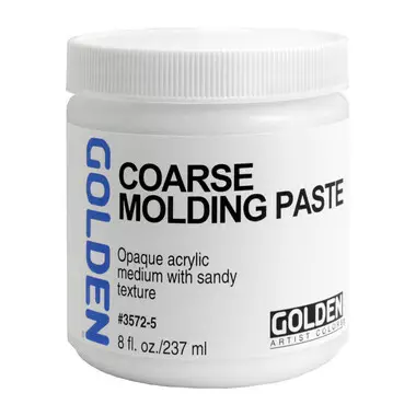 COARSE MOLDING PASTE 237 ML - Akrylfärger målningsmedium Golden - 002500171 - 1