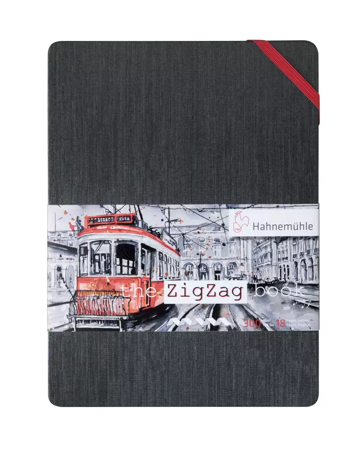 AKV.KIRJA ZIGZAG A5 - Paperit ja lehtiöt - 006701001 - 1