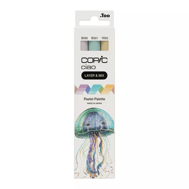CIAO 3 PASTEL PALETTE - Copic Ciao - 027020691 - 1