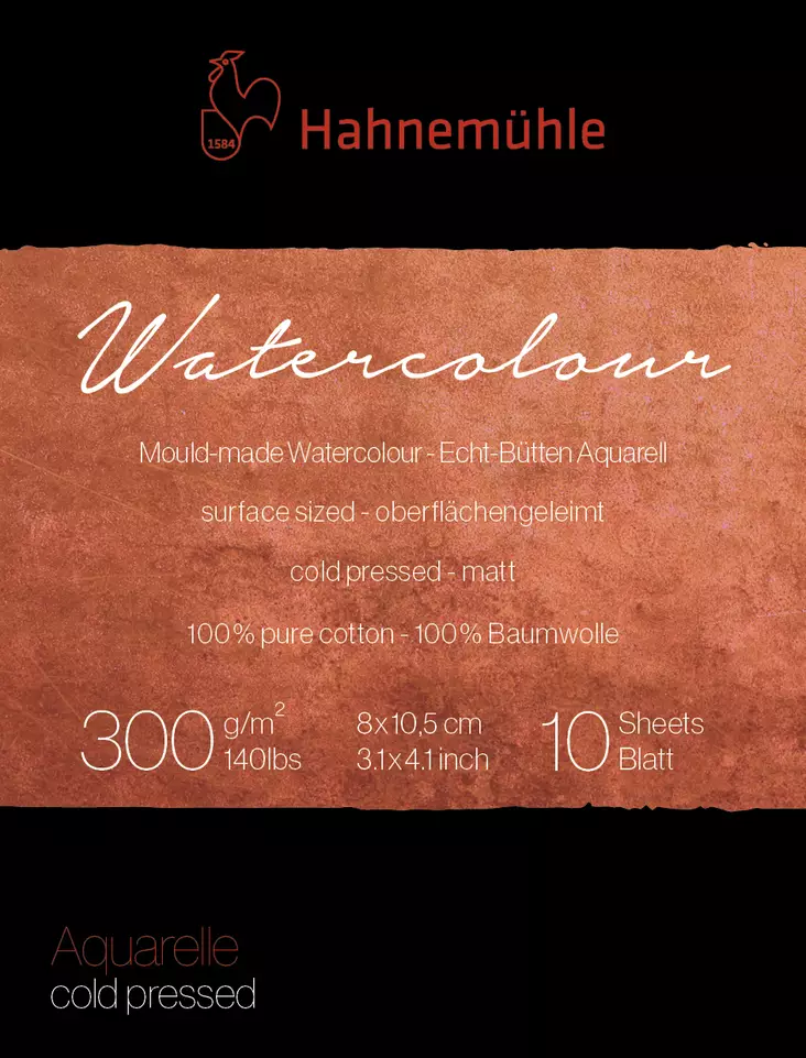 COLLECCION 100% MINILEHTIÖ 8x10,5cm - Akvarellilehtiöt - 006700831 - 1