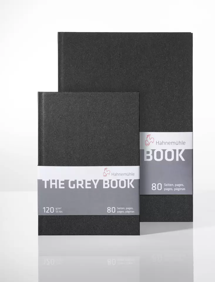 GREY BOOK A5, 120G 40 LEHTEÄ - Paperit ja lehtiöt - 006700681 - 1