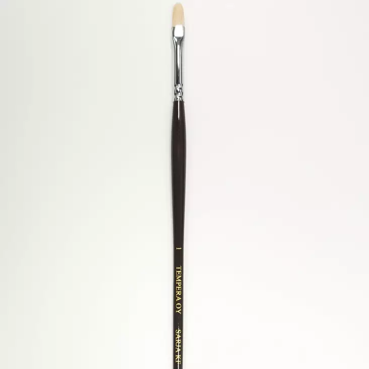 Rundade flatpenslar Tempera KF - Penslar, palettknivar, paletter - 005104001 - 1