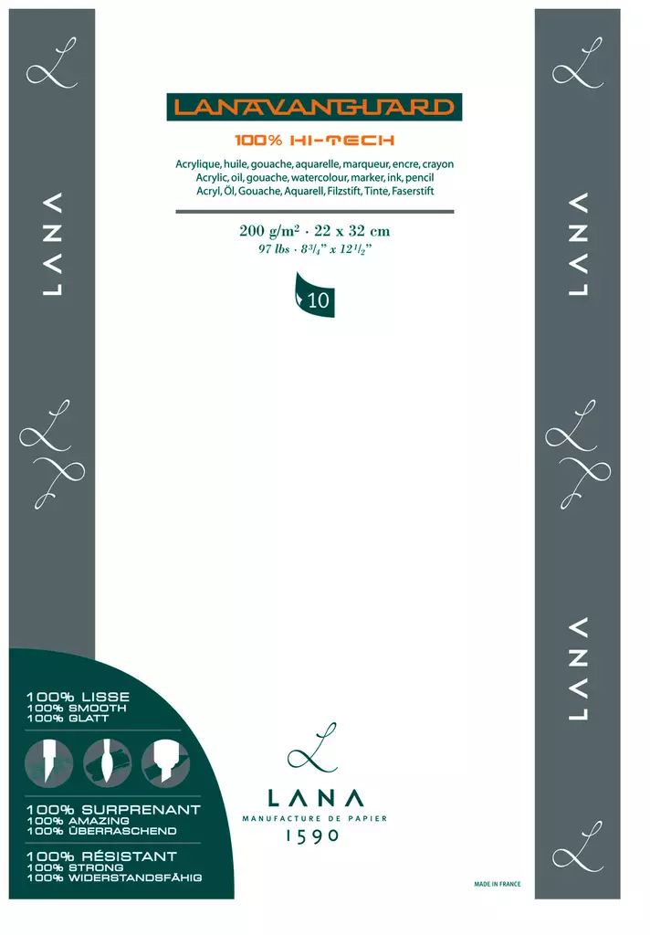 LANAVANGUARD LEHTIÖ 22x32cm - Paperit ja lehtiöt - 006600241 - 1