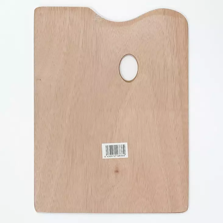 Puupaletti suorak.20x30 cm - Siveltimet, palettiveitset, paletit - 007002001 - 1