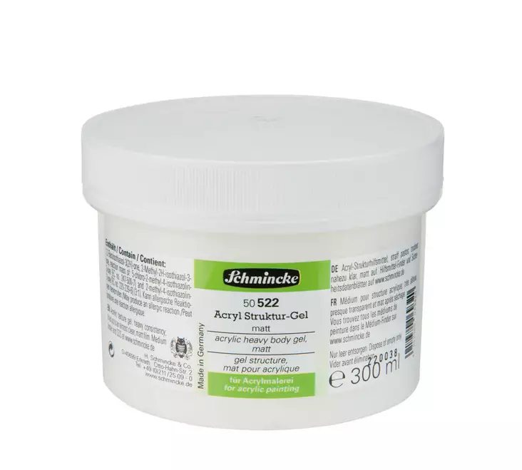 SCH.522 HEAVY BODY GEL MAT 300ml - Akryylivärien maalausaineet - 002675221 - 1