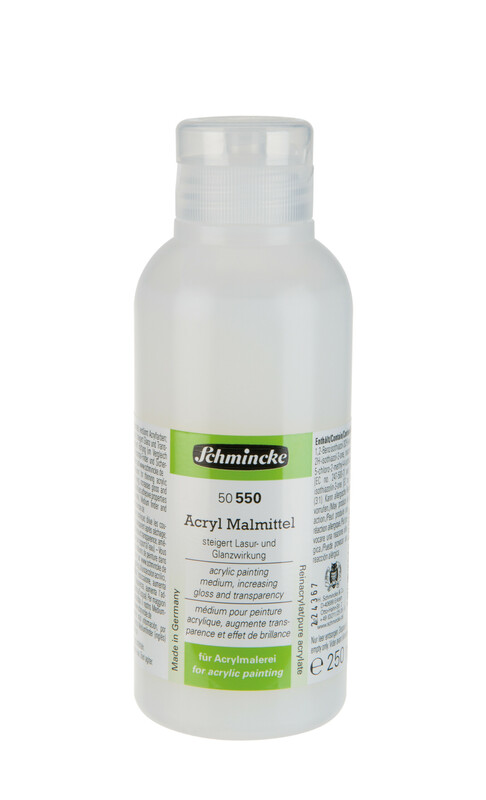 SCH.550 ACRYLFÄRG MED.250ml - Akrylfärgerna målningsmedia - 002675501 - 1