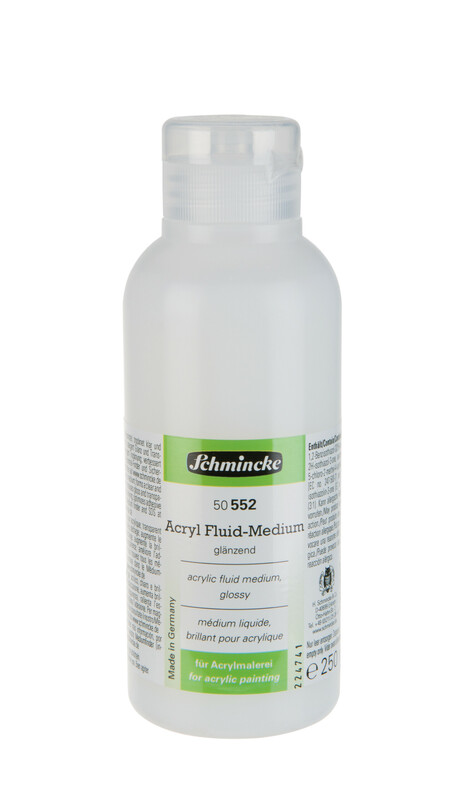 SCH.552 FLUID MED.GLOS 250ml - Akrylfärgerna målningsmedia - 002675521 - 1