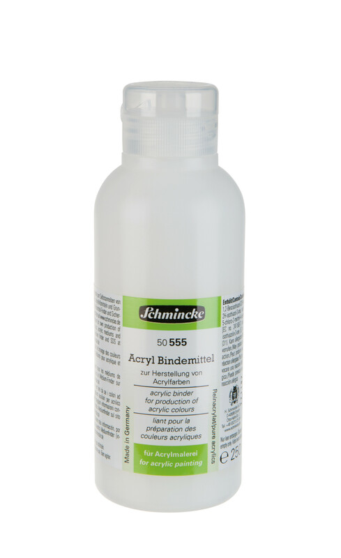 SCH.555 ACRYL BINDER 250ml - Akryylivärien maalausaineet - 002675551 - 1