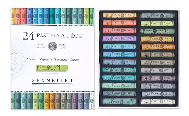 SENN.PAST RASIA 24 LANDSKAP - Pasteller och kritor - 004133241 - 1