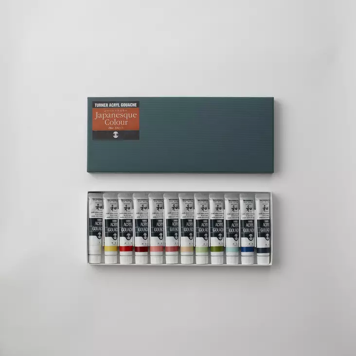 TURNER AG JAPAN 12x20ml - Akrylfärg - 003182101 - 1
