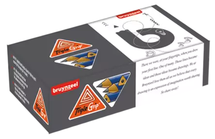 BZL HB LYIJYKYNÄT x 72 TRIPLE GRIP - Lyijykynät - 031820072 - 1