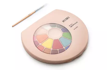 HIMI SOLID PINKKI 24 NAPPIVESIVÄRIT - Akvarelli- ja vesivärilajitelmat - 360004202 - 2