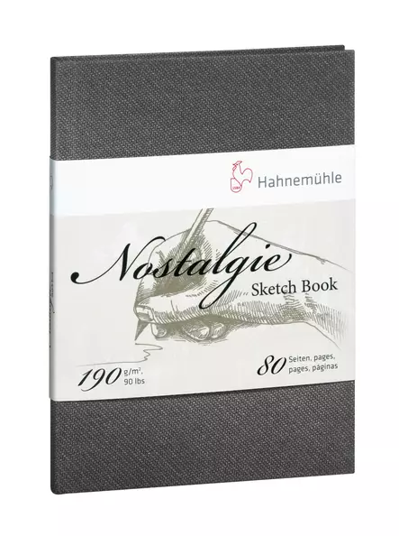 NOSTALGIE SKETCHBOOK 190g A5/40 - Paperit ja lehtiöt - 006701192 - 1