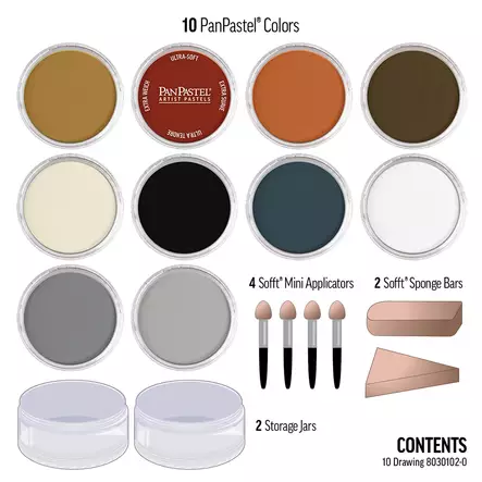 PANPASTEL DRAWING (10) - Kynät, tussikynät, liidut, hiilet - 004210102 - 1