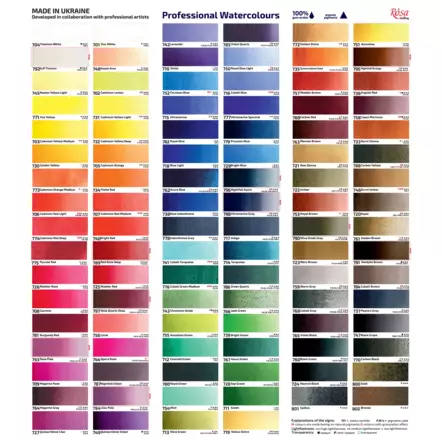 ROSA WC 10ml CADMIUM LEMON - Akvarellivärit - 003262702 - 3
