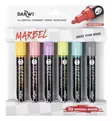 MARBEL SET 6 MARKERS 4MM PASTEL - Akryltuscher - 028900202 - 1