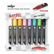 MARBEL SET 8 MARKERS 2mm LIGHT COLOURS - Akryylitussit - 028900152 - 1