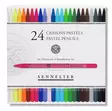 SET 24 PASTEL PENCIL - Kuivapastellit, soft - 004133992 - 1