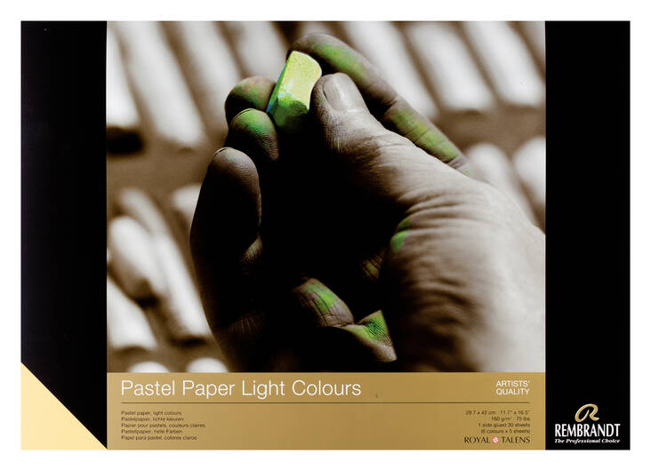 REMBR.PAST.LEHTIÖ 160G 29X42 CM - Värilliset paperit ja pastellipaperit - 006710642 - 1