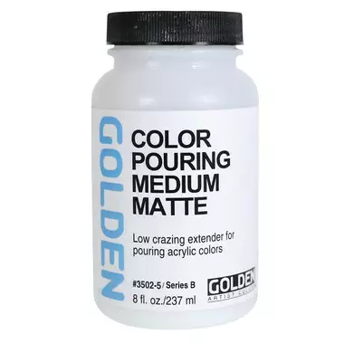 CLR HÄLLANDE MED. MATTE 237ML - Akrylfärger målningsmedium Golden - 002500262 - 1