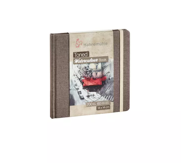 BEIGE W/C BOOK 14x14cm lopetettu koko - Paperit ja lehtiöt - 006700882 - 1