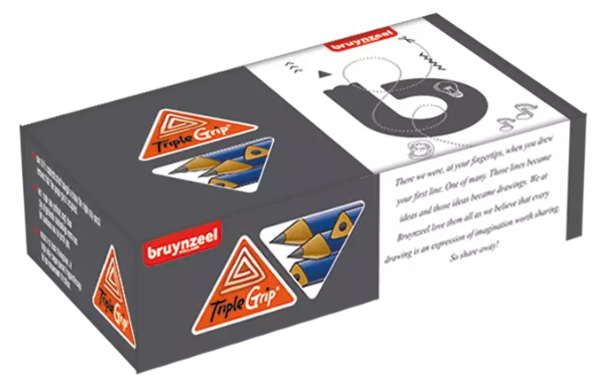 BZL HB LYIJYKYNÄT x 72 TRIPLE GRIP - Lyijykynät - 031820072 - 1