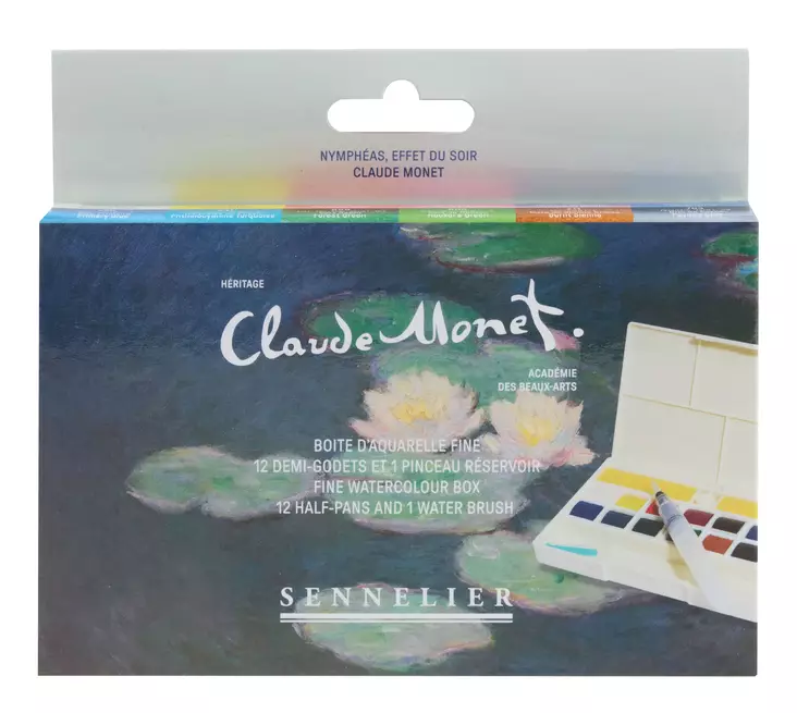 CLAUDE MONET AKVARELLINAPIT 12 - Akvarellit - 003219692 - 1