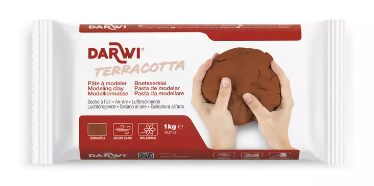 DARWI MASSA 1 KG terracotta - M Materialer och plastikk - 329000312 - 1