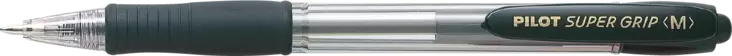 PILOT SUPER GRIP M MUSTA KUULAKÄRKIKYNÄ - Kuulakärki- ja täytekynät - 018490162 - 1