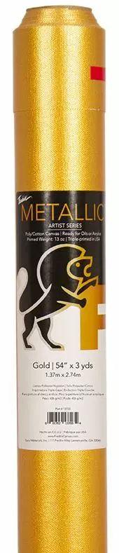 POHJUSTETTU KANGASRULLA KULTA lopetettu - Kankaat, maalauspohjat ja kiilapuut - 006101752 - 1