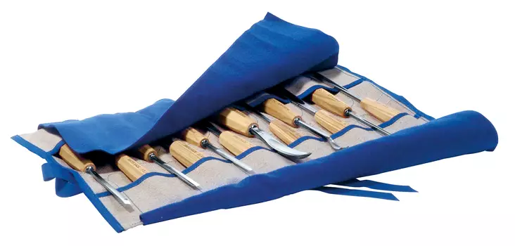 TRÄSKULPTURVERKTYGSSATS RO12 - Träskärverktyg och hobbyknivar - 007402912 - 1