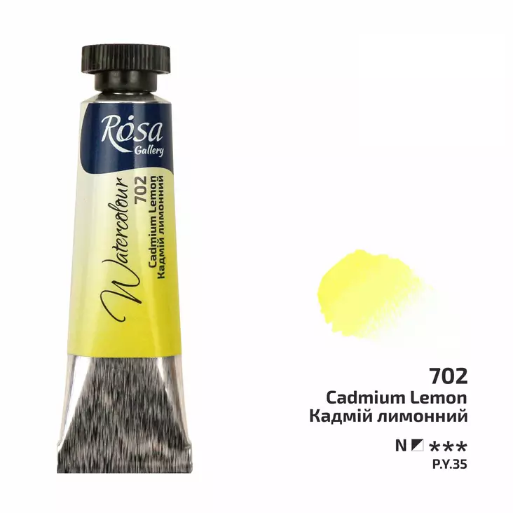 ROSA WC 10ml CADMIUM LEMON - Akvarellivärit - 003262702 - 1