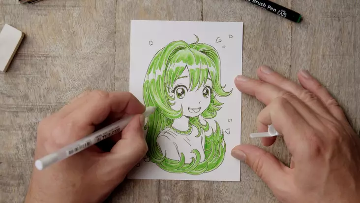 SAKURA CREATIVE KIT MANGA - Sakura Pigma micron setit - 031024002 - 1