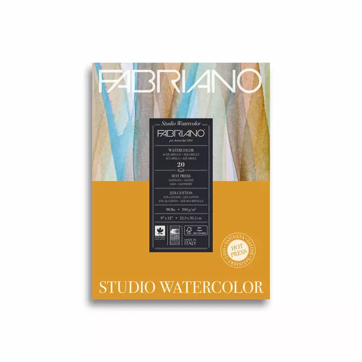 STUDIO WATER 200g HP 25% 22x30 - Paperit ja lehtiöt - 006561002 - 1