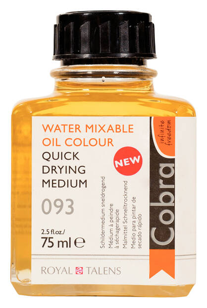 COBRA QUICK-DRY MED.75 ML - Värit ja maalausaineet Huom! pakkasarat - 002217593 - 1