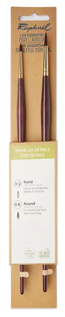 GREEN SET "DETAILS"ACR. - Akryyli- ja öljyvärisiveltimet - 005901993 - 1