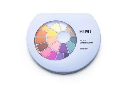 HIMI SOLID SININEN 38 NAPPIVESIVÄRIT - Akvarelli- ja vesivärilajitelmat - 360004203 - 2
