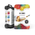 HIMI GUASSI SET 12 SHINY METALLIC TWIN - Gouache och färdiga färger - 360000023 - 1