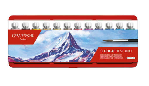 CD'A GUASSI LAJITELMA 12 TB - Värit ja maalausaineet Huom! pakkasarat - 322001313 - 1