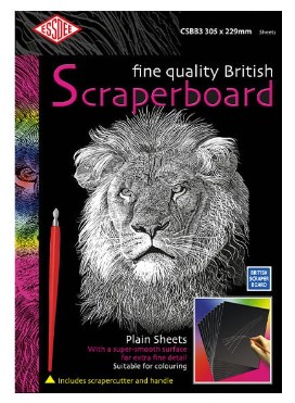 RAAPEKARTONG 30,5x22,9 SVART - Rives kartong och ark - 006900003 - 1