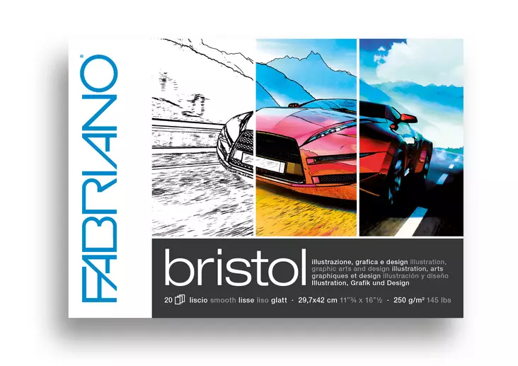 Fabriano Bristol - Papper och block - 006595023 - 1