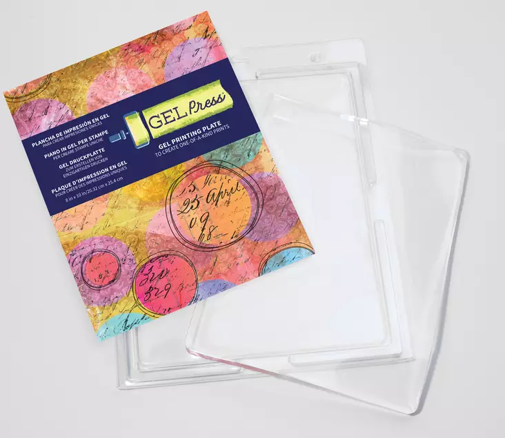 GEL PRESS 8"x10"/20,3x25,4cm GELLILEVY - Painotyöskentelyn tarvikkeet - 008623033 - 1