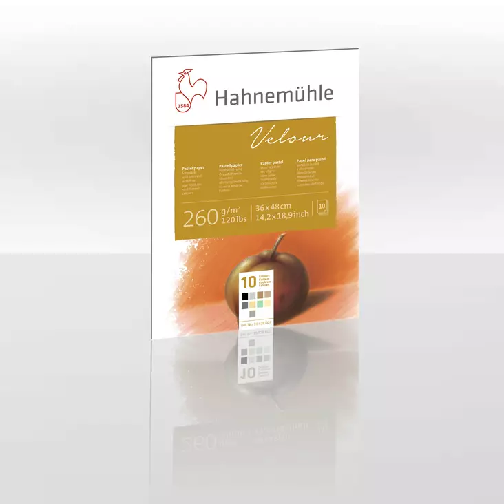 SAMETTILEHTIÖ 260g 36X48 ERI VÄREJÄ - Paperit ja lehtiöt - 006700603 - 1
