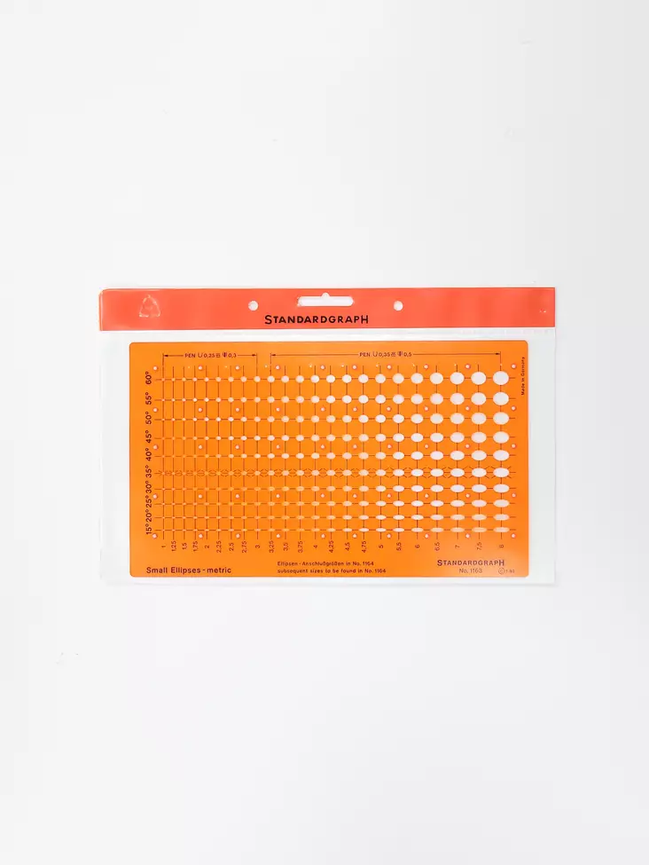 STAND ELLIPSIKAAVIO 1163 lop. - Mallineet, sabloonat - 016311163 - 1