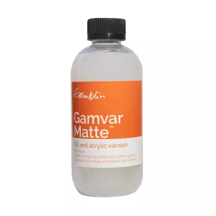 GAMBLIN GAMVAR MATTE 125 ml - Öljyvärien maalausaineet - 002710704 - 1